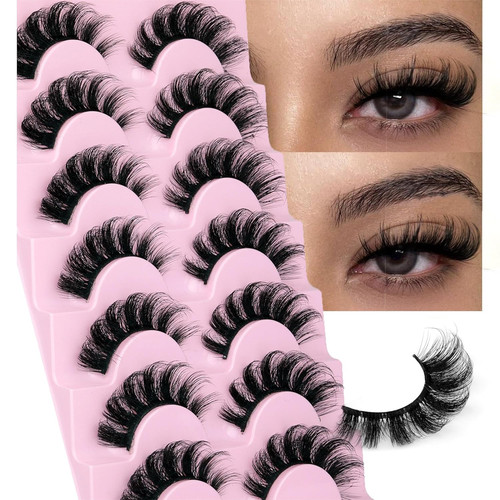 Mink lashes fluffy - mink,